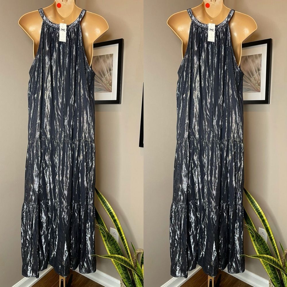 Anthropologie Jorja Tiered Midi Dress - Picture 6 of 7